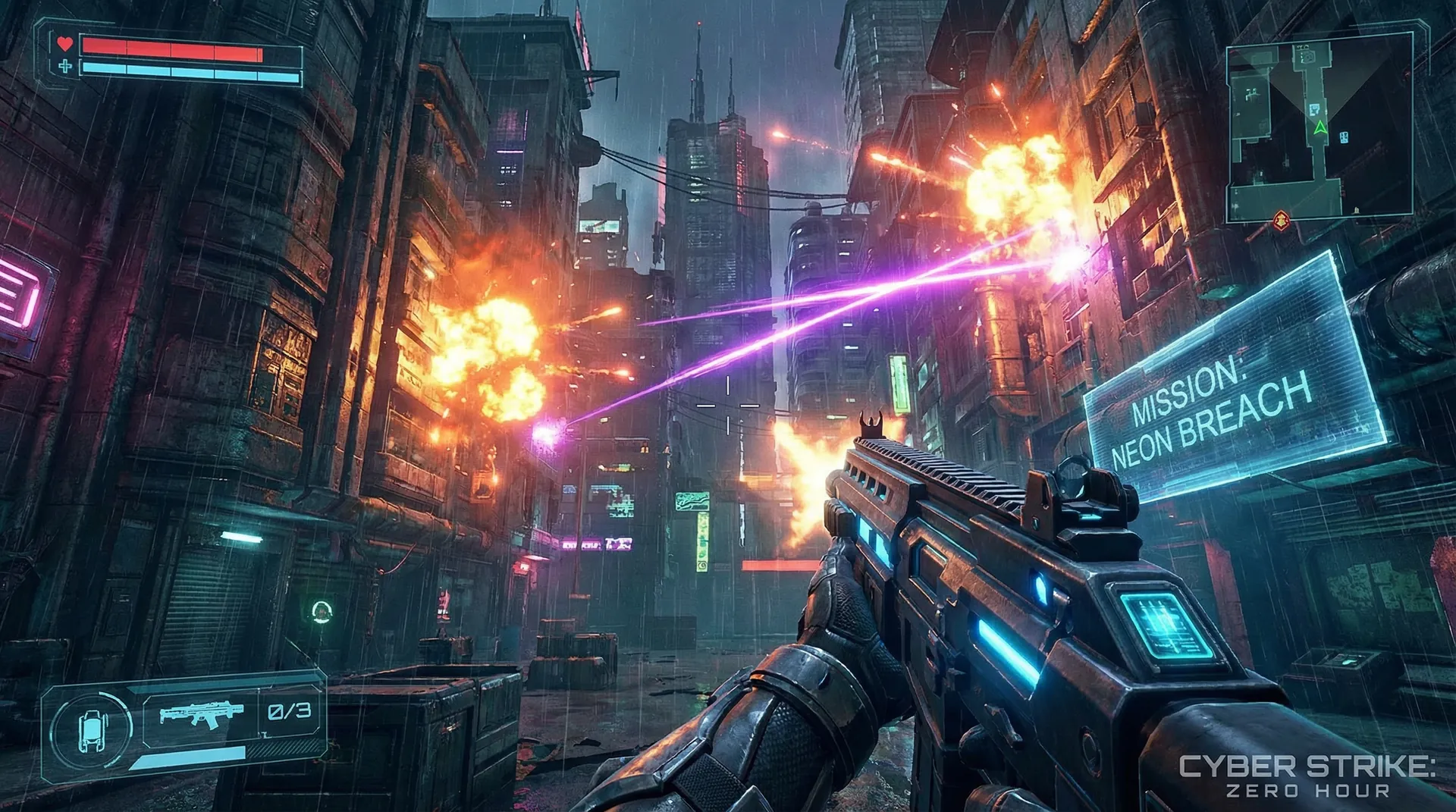 FPS游戏高能击杀瞬间 - 极速电竞 精彩集锦